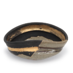 Old Karatsu-style painted Karatsu tsubo-shaped tea bowl