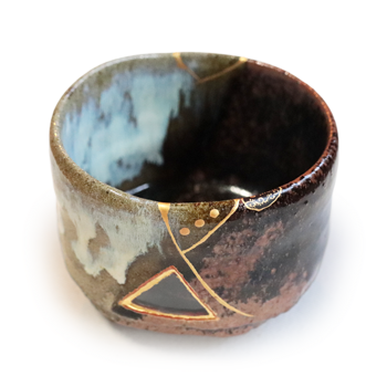 朝鮮唐津半筒茶碗